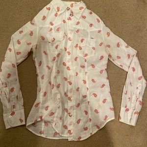 flower flannel